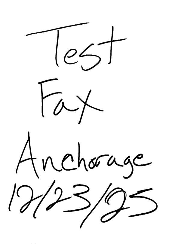 fax page