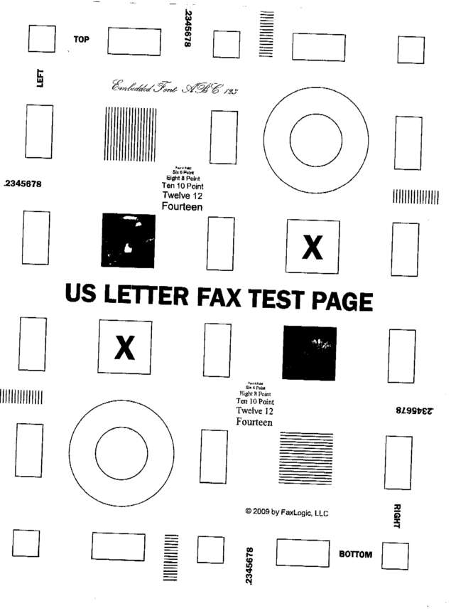 Fax page