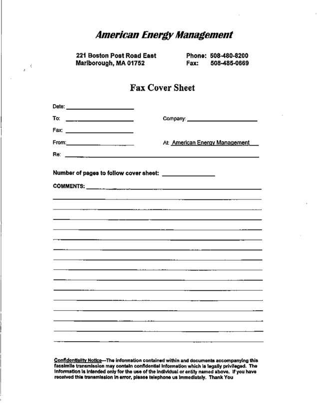 Fax page