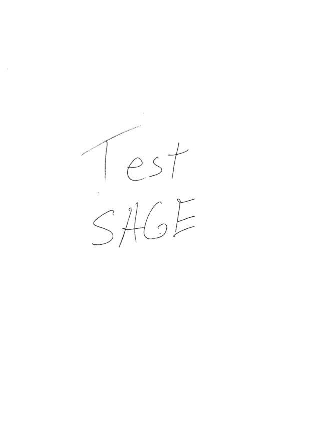 Fax page