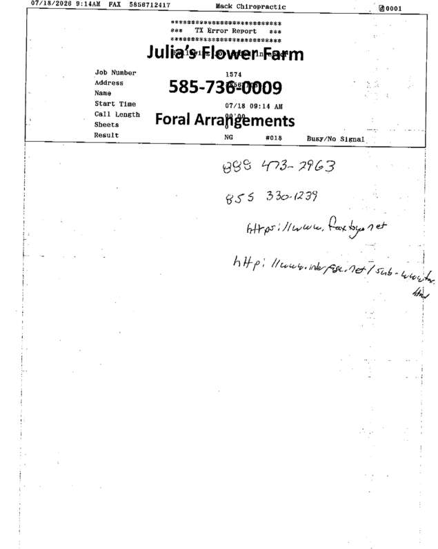 fax page