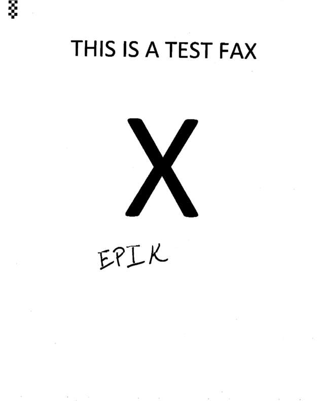 fax page