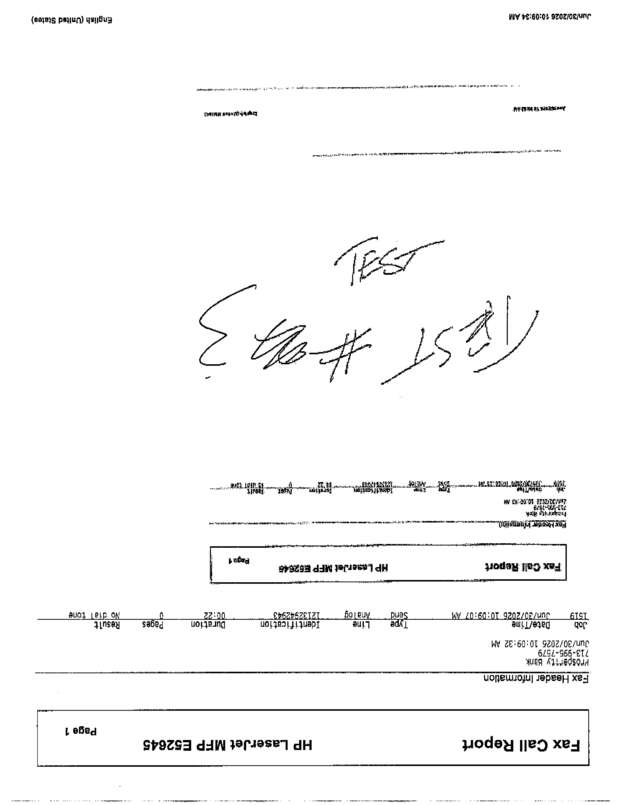 fax page