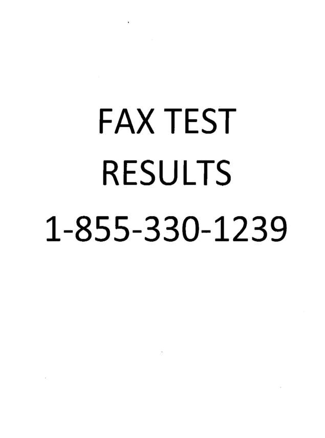 fax page