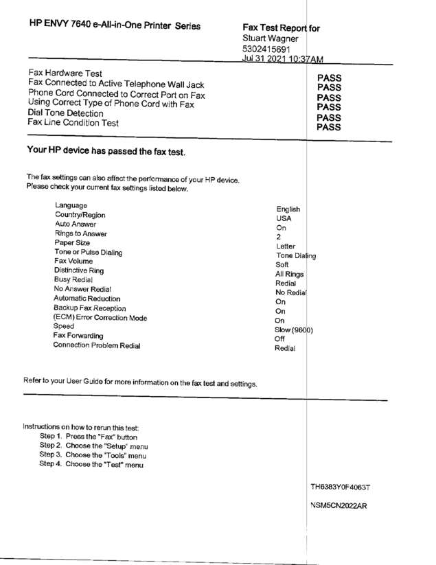 fax page
