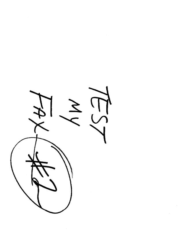 Fax page