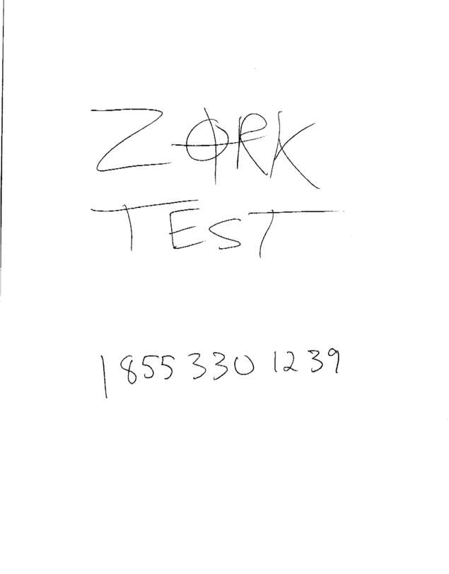 Fax page