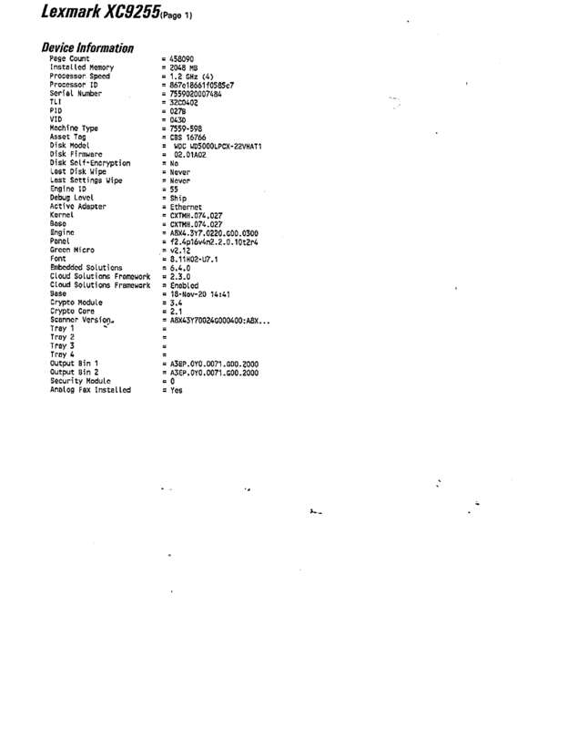 fax page