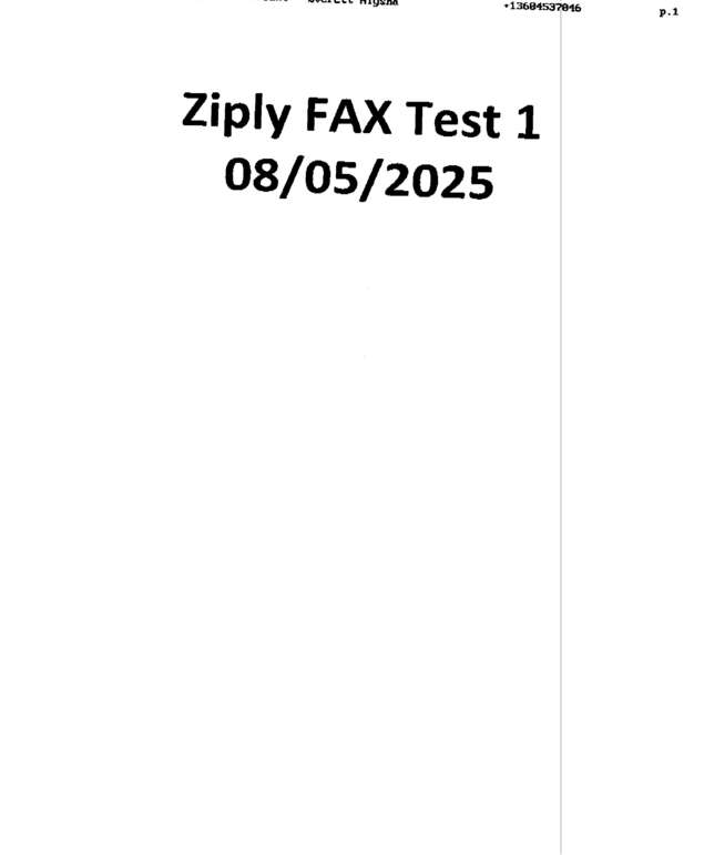 fax page