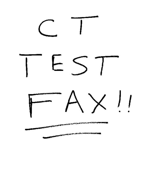 Fax page