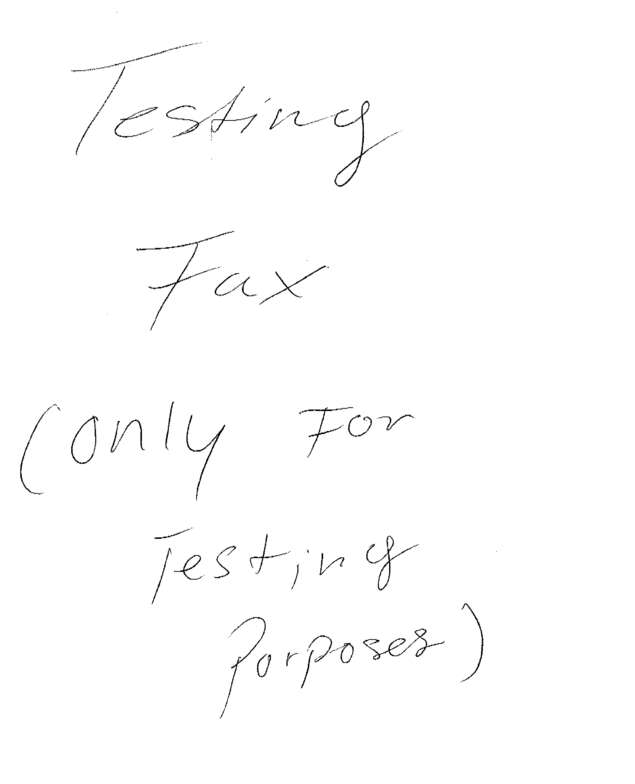 fax page