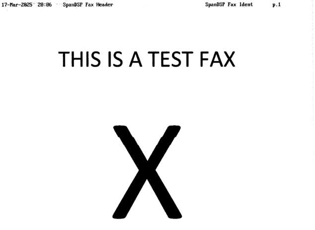 fax page