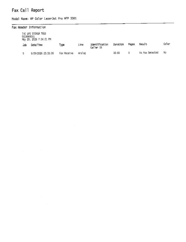 fax page