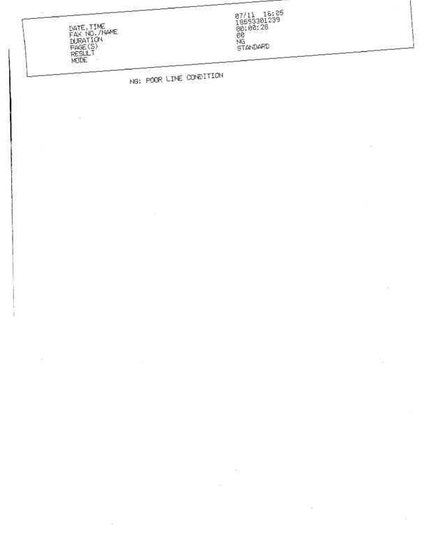 fax page