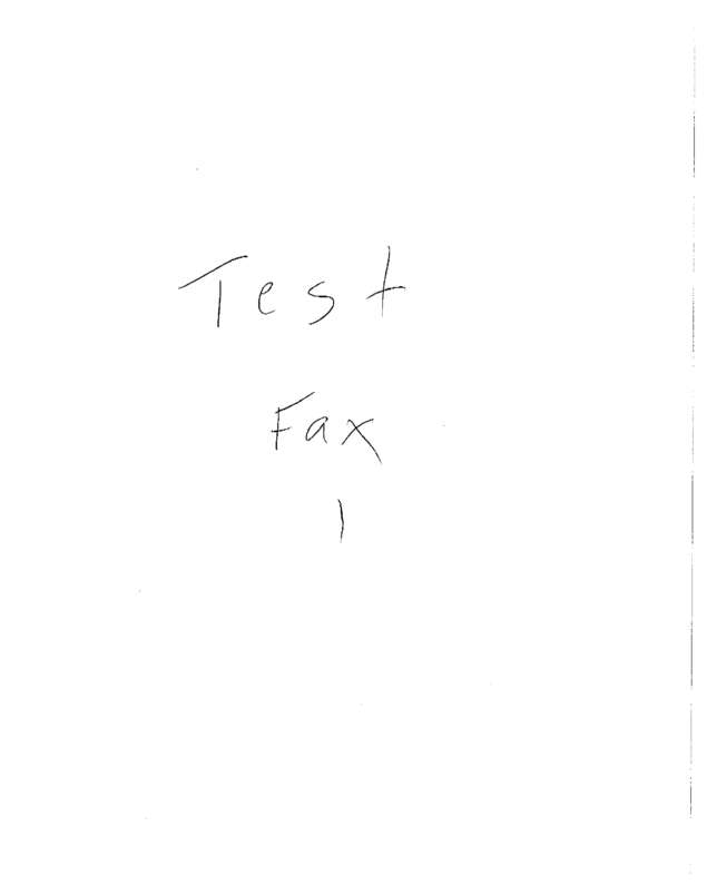 fax page