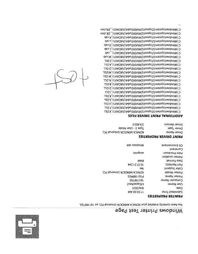 Fax page