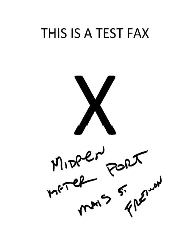 fax page