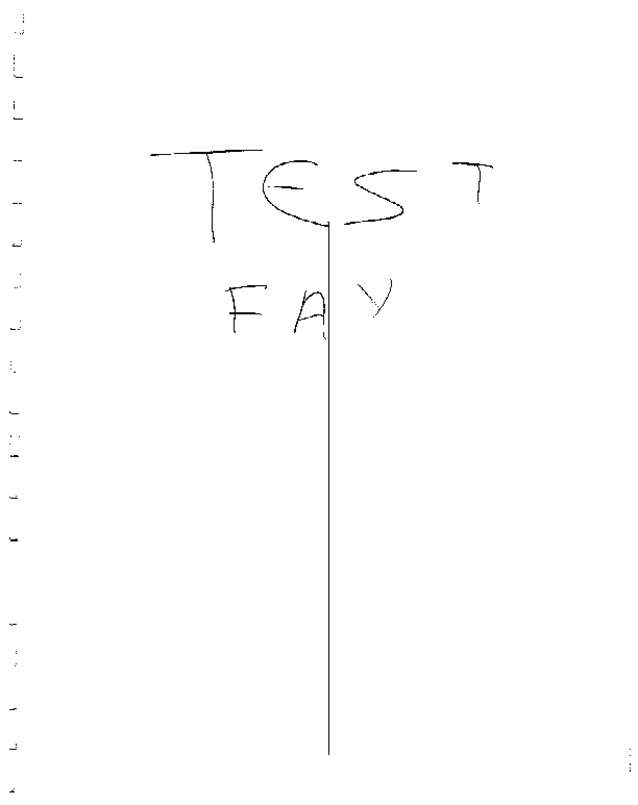 Fax page