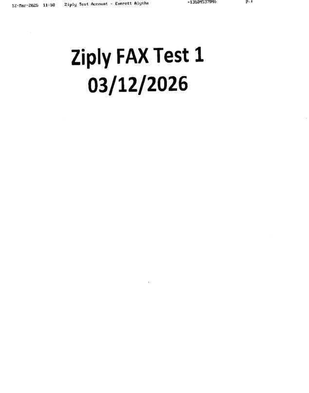 fax page