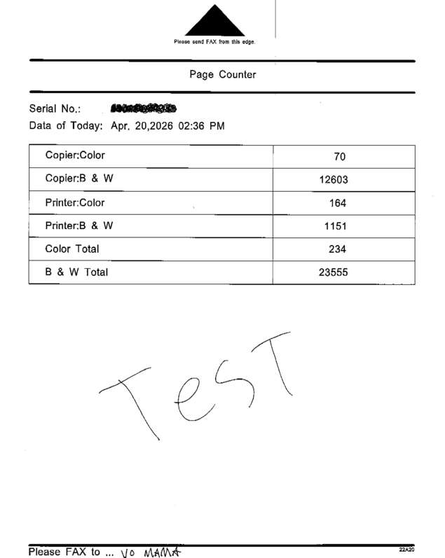 fax page