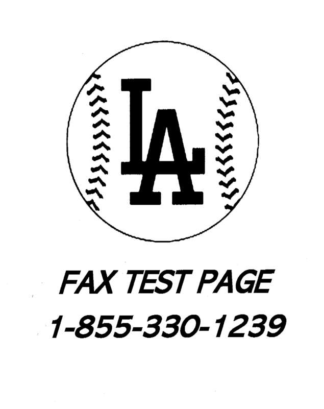 fax page