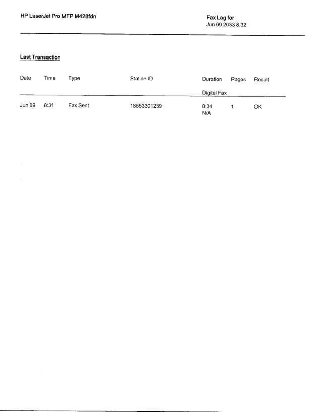 fax page