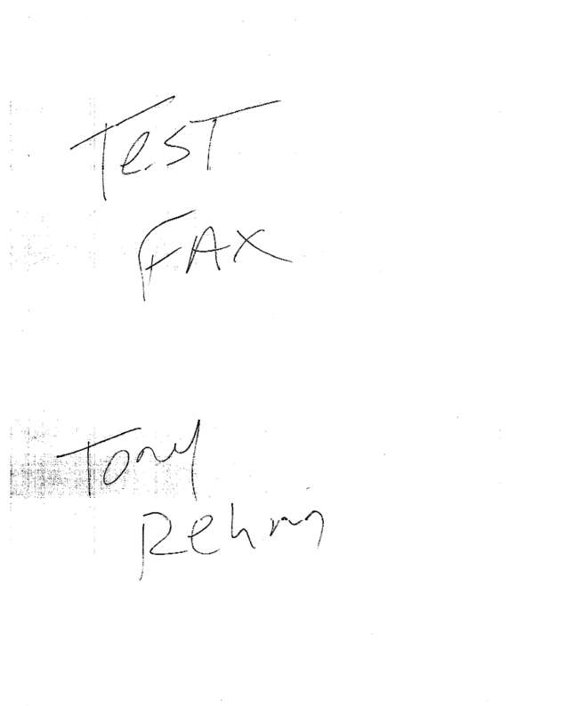 fax page