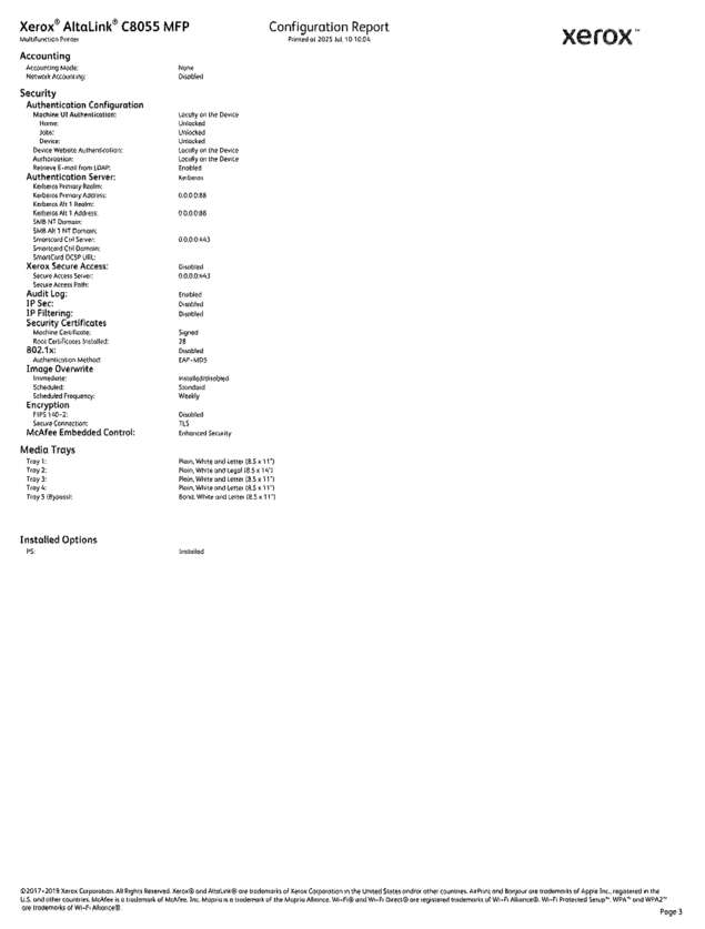 fax page