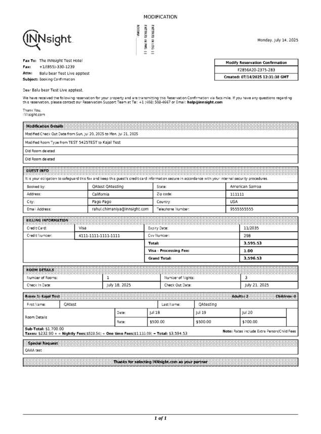 fax page