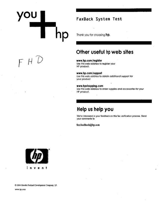 fax page