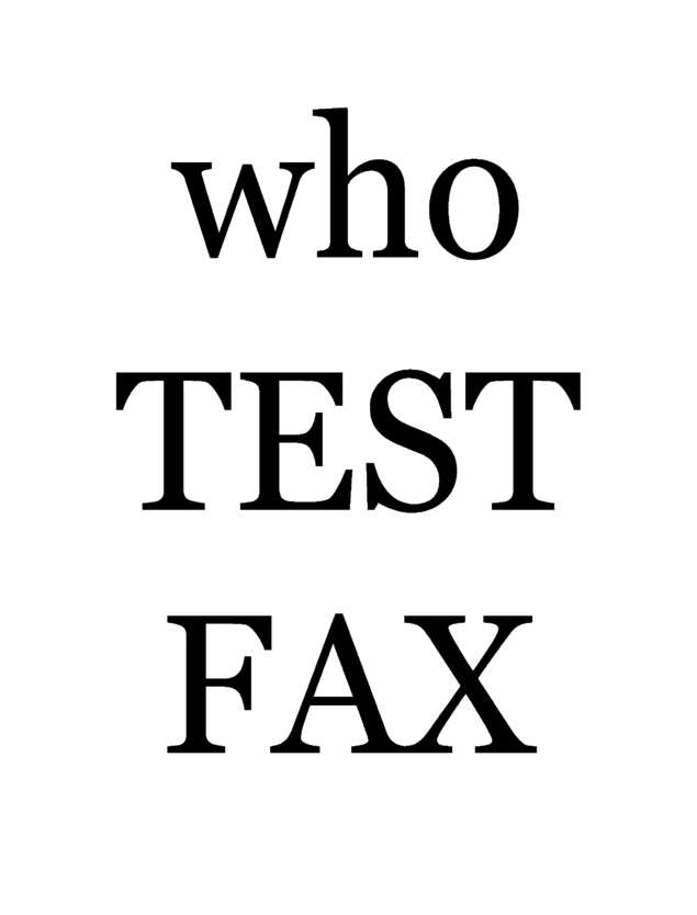 fax page