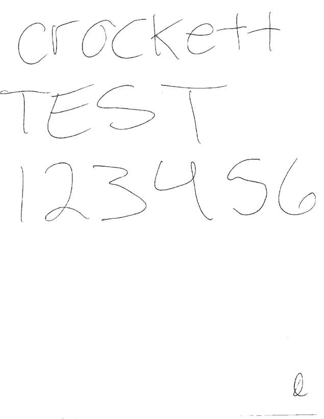 Fax page