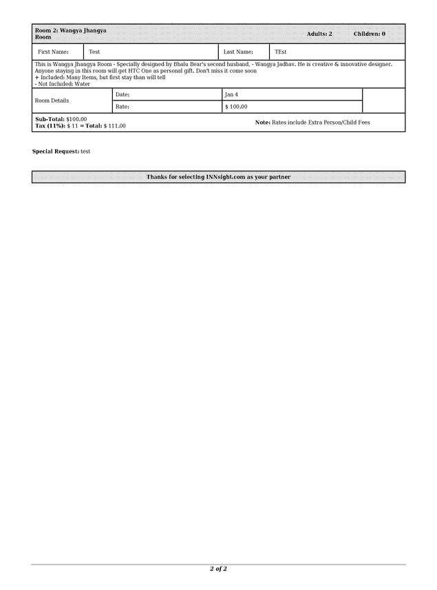 Fax page