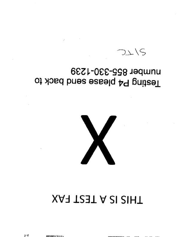 fax page