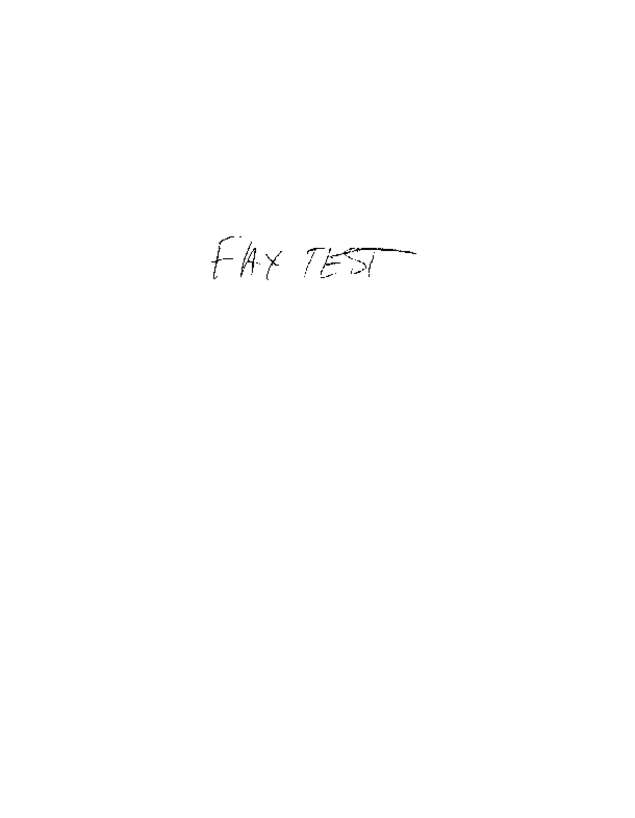 Fax page