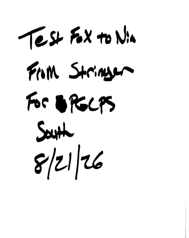fax page