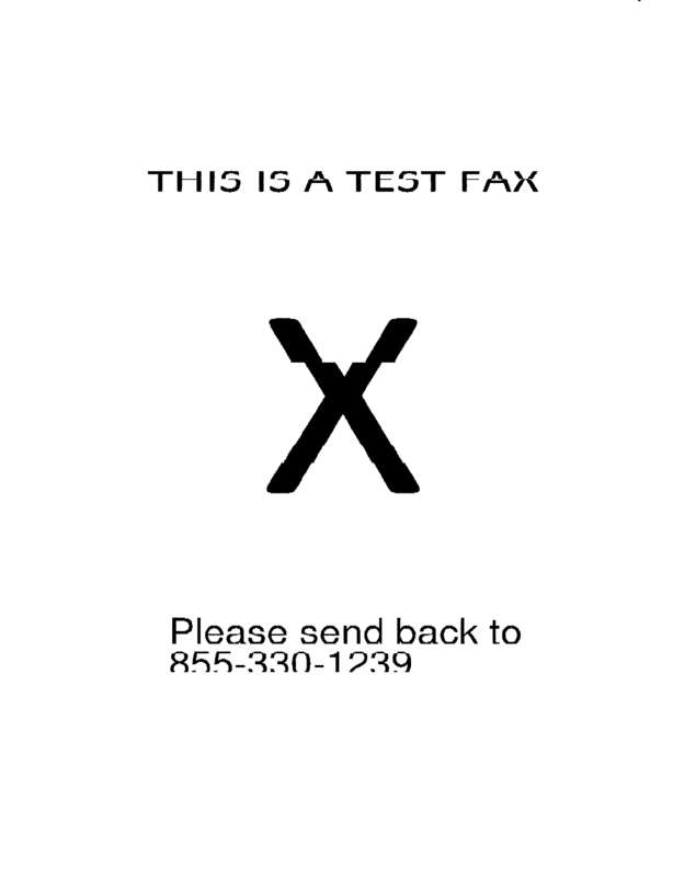 fax page