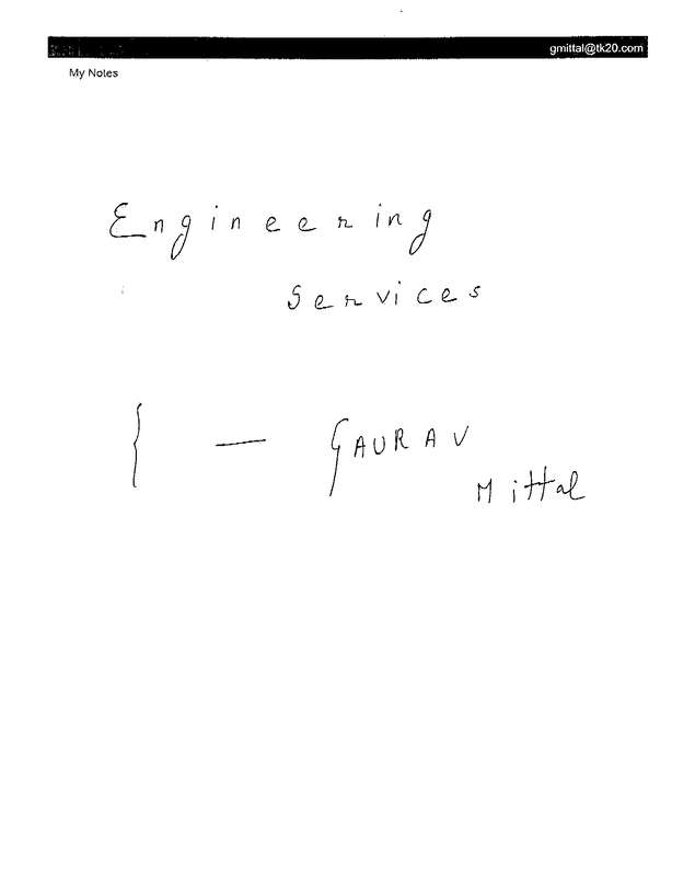 Fax page