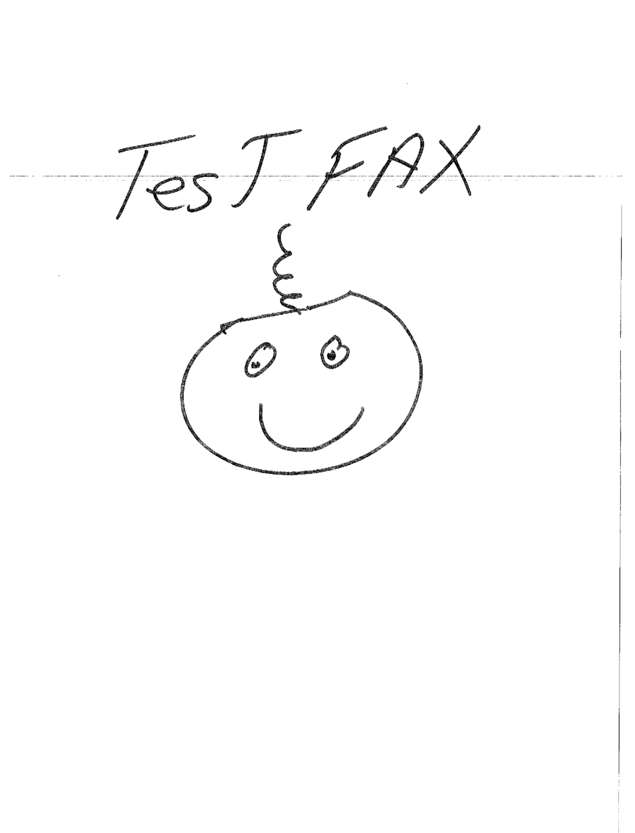 Fax page