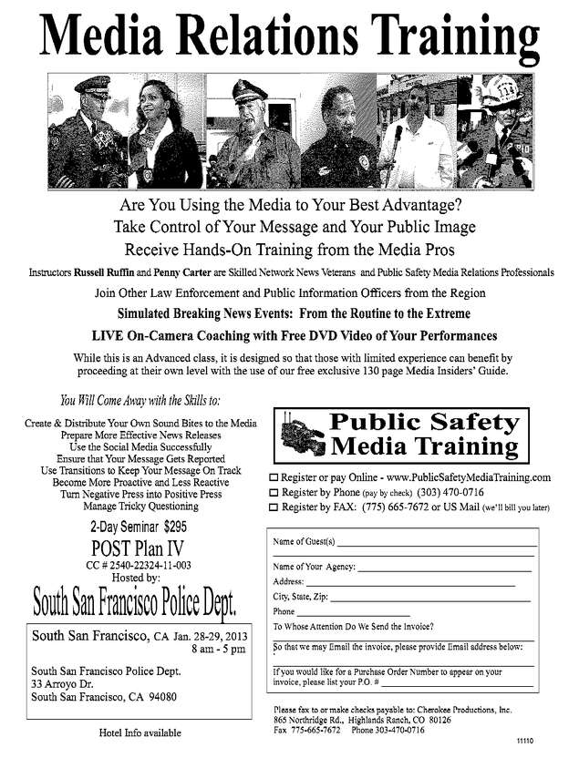 Fax page