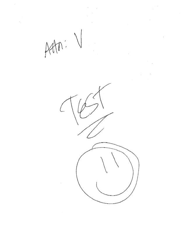 Fax page
