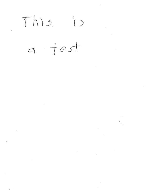 Fax page