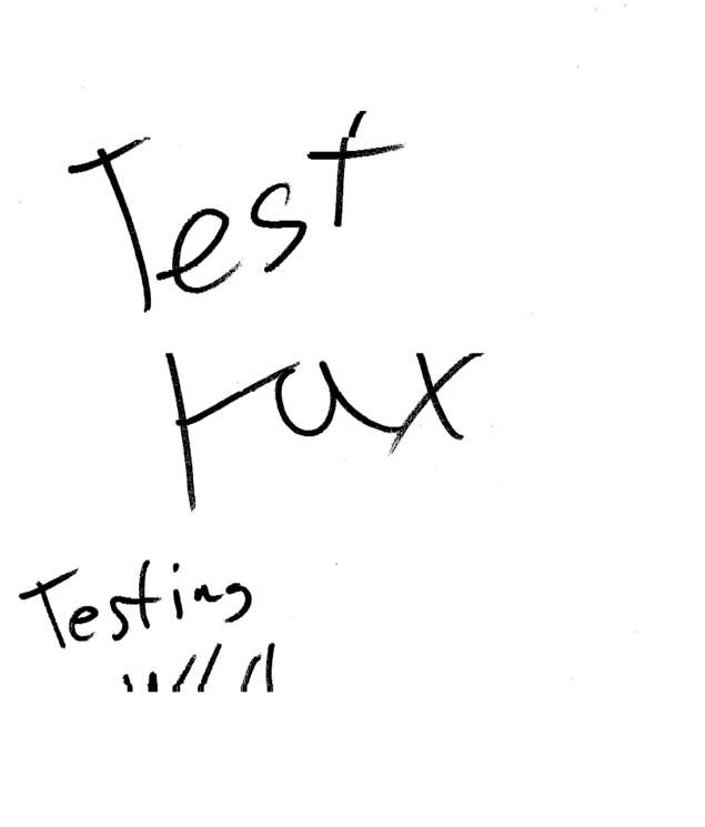 fax page