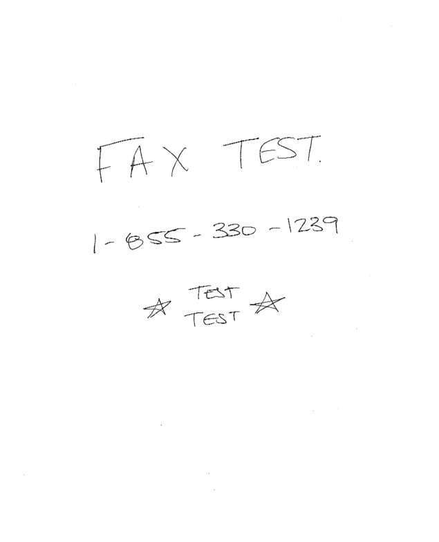 fax page