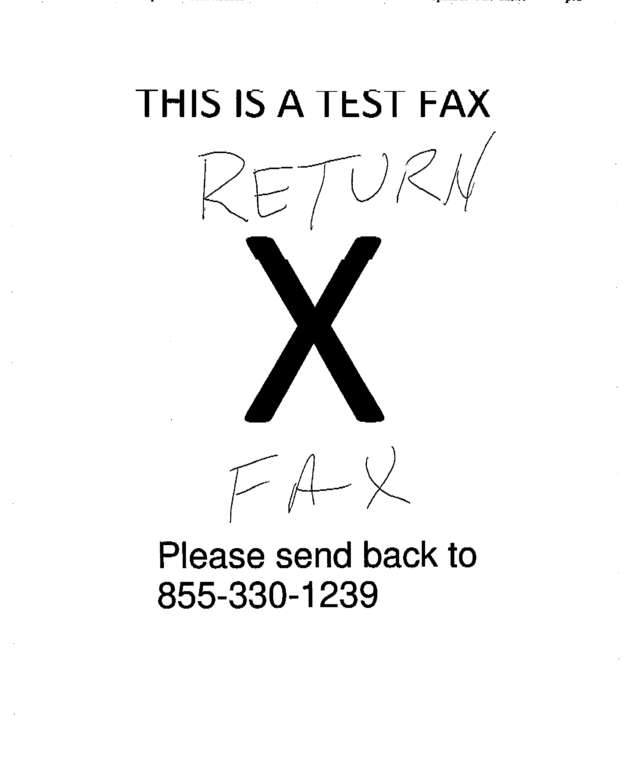 fax page