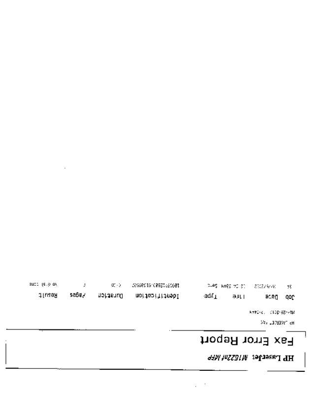 Fax page