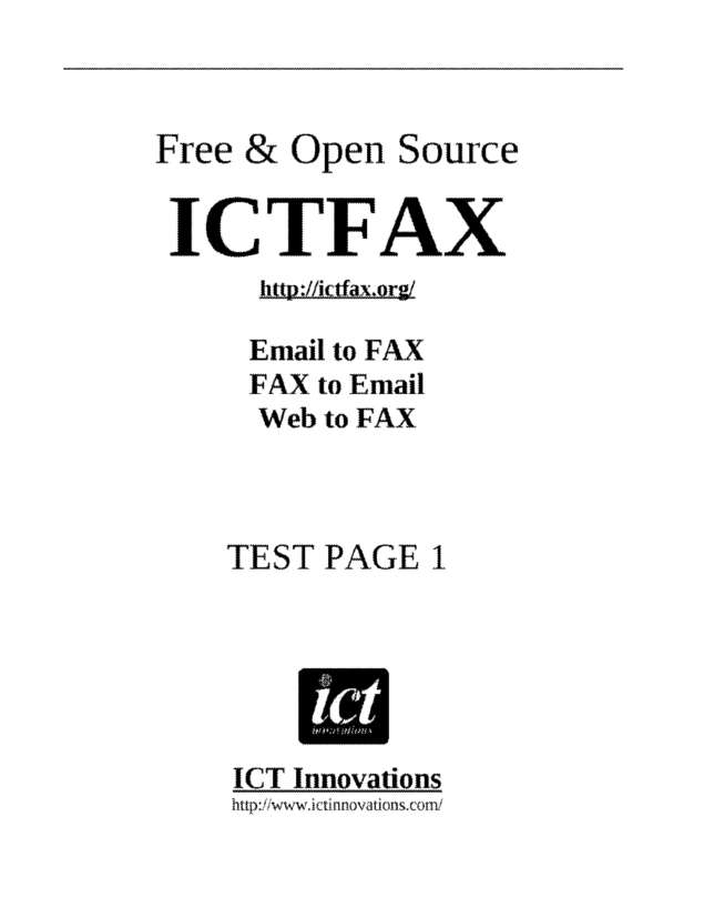 fax page