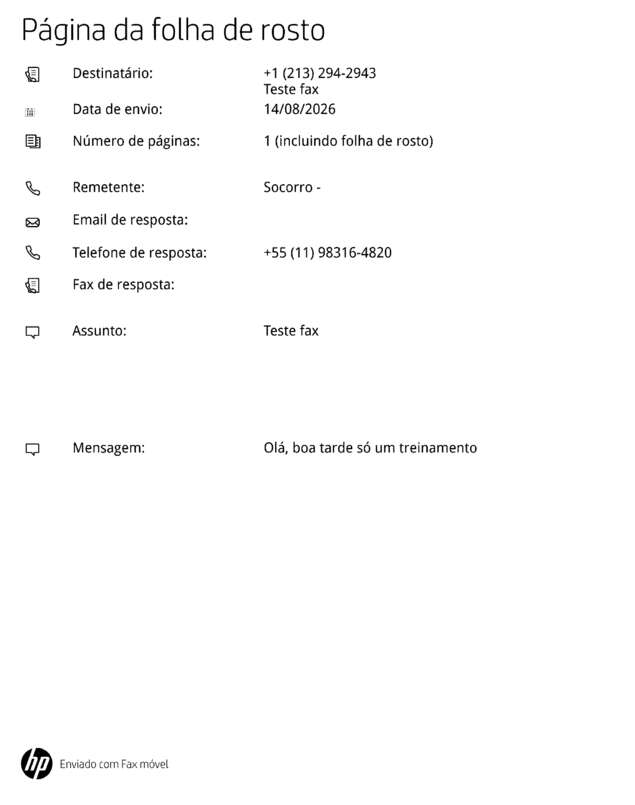 fax page