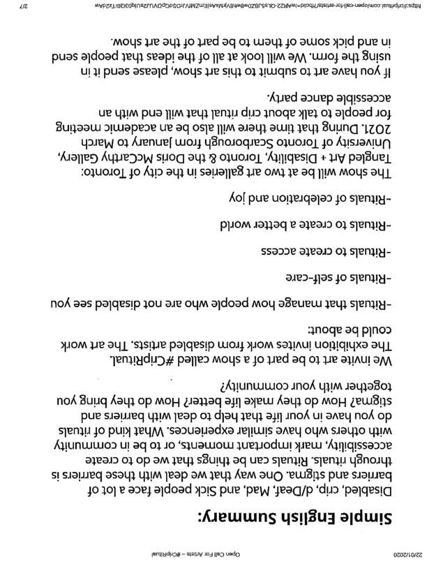 Fax page