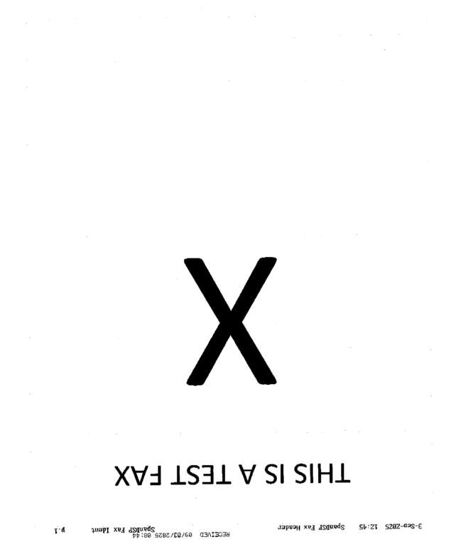 fax page